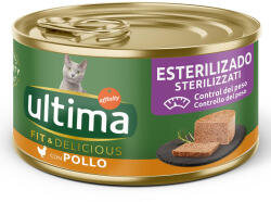 Affinity 24 x 85 g Ultima Delicious Mousse Sterilized csirke nedves macskaeledel