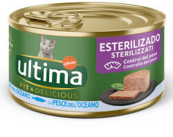 Affinity 24 x 85 g Ultima Delicious Mousse Sterilized tengeri halas nedves macskaeledel