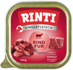 RINTI 20x150g RINTI Singlefleisch gazdaságos csomag nedves kutyatáp - Marha pur