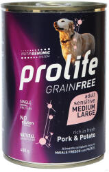 Prolife 6x400g Prolife Sensitive sertés nedves kutyatáp