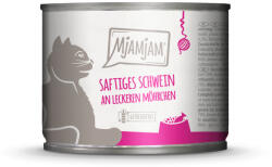 MjAMjAM 24x200g MJAMJAM Sertés & sárgarépa nedves macskatáp