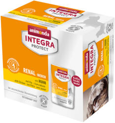 Animonda Integra 48x85g animonda Integra Protect Adult Renal csirke nedves macskatáp - zooplus - 14 990 Ft