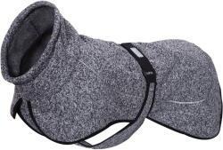 Rukka Pets Rukka® Comfy kötött kutyadzseki, szürke / fekete- Kb. 35 cm háthosz (méret: 35)