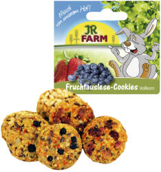 JR FARM 6db (120g) JR Farm teljes kiőrlésű gyümölcsös keksz, rágcsálósnack