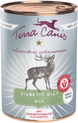 Terra Canis 6x400g Terra Canis Alimentum Veterinarium Diabetic Diet vad nedves kutyatáp