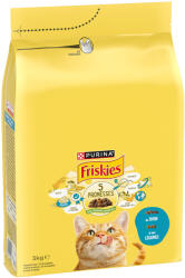 Friskies 3kg PURINA Friskies Adult Cat tonhal & zöldség száraz macskatáp