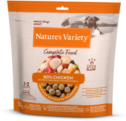 Nature’s Variety 120g Nature's Variety Mini Csirke fagyasztva szárított teljes értékű száraz kutyatáp - zooplus - 4 690 Ft