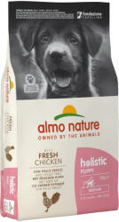 Almo Nature 2x12 kg Almo Holistic Medium Puppy kutyatáp - Csirke & rizs
