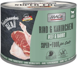MAC's 6x200g MAC´s Cat ínyenc Marha & nyúl nedves macskatáp