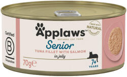 Applaws 24x70g Applaws Senior tonhal & lazac nedves macskatáp