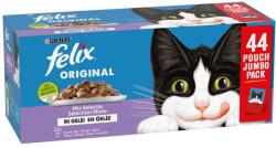 FELIX 88x85g Felix Original vegyes válogatás aszpikban nedves macskatáp