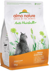 Almo Nature 2x2kg Almo Nature Functional Anti Hairball csirke & rizs gazdaságos csomag száraz macskatáp