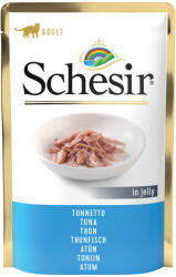 Schesir 24x85g Schesir Tonhal nedves macskatáp