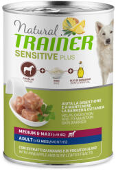 Natural Trainer Natural Sensitive 400g Natural Trainer Sensitive Plus Adult ló & rizs nedves kutyatáp