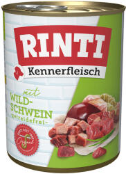 RINTI 24x800g RINTI ínyenceknek nedves kutyatáp- Vaddisznó