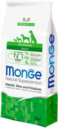 Monge Superpremium Dog 2x12kg Monge Superpremium Nyúl, rizs és burgonya száraz kutyatáp