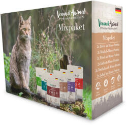  Venandi Animal 12x125g Venandi Animal Monoprotein nedves macskatáp 6 változattal - zooplus - 11 190 Ft