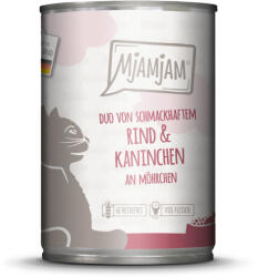 MjAMjAM 24x200g MjAMjAM Marha & nyúl nedves macskatáp