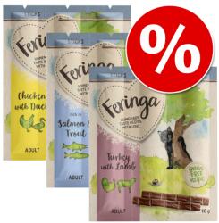 Feringa 3x3 csomag 18g Feringa Sticks macskasnack- 3-as vegyes csomag (csirke, lazac, nyúl)