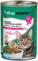 Porta 21 Feline Porta 21 gazdaságos csomag - 24 x 400 g - Tonhal & tengeri hínár