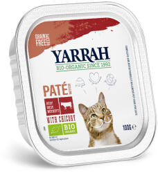 Yarrah 24x100g Yarrah Bio Paté nedves macskatáp vegyesen