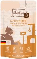  MjAMjAM 12x125g MjAMjAM Quetschie pur nedves macskatáp- csirke pur