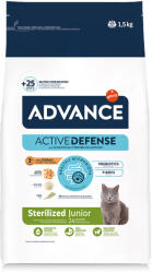 Affinity 1, 5kg Advance Sterilized Junior csirke Száraz macskaeledel