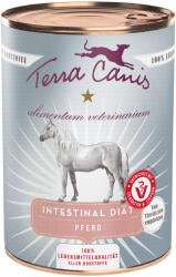Terra Canis 6x400g Terra Canis Alimentum Veterinarium Intestinal ló nedves kutyaeledel