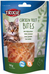 TRIXIE 50g Trixie Premio Chicken Filet Bites csirkefilé-falatok macska snack