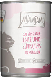 MjAMjAM 24x400g MjAMjAM Duo Kacsa & csirke nedves macskatáp
