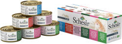Schesir 6x85g Schesir aszpikban konzerv nedves macskatáp 6 fajtája vegyes csomagban
