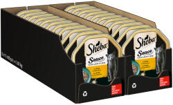 Sheba 44x85g Sheba Pulykafalatok világos szószbantálcás nedves macskatáp
