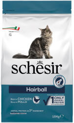 Schesir 2x1, 5kg Schesir Original Hairball csirke száraz macskatáp