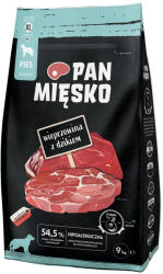 Pan Mięsko 2x9kg Pan Mięsko XL sertés & vaddisznó száraz kuytatáp
