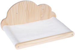 TIAKI TIAKI Cloud macska függőágy macskáknak, fehér, H 48 x Sz 30, 5 x M 30 cm
