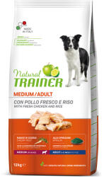 Natural Trainer 2x12kg Natural Trainer Adult Medium csirke száraz kutyatáp