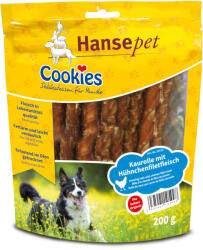 Cookie's 3x200g Cookie’s Delikatess rágótekercs kutyáknak csirkefilé-csíkokka