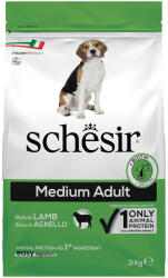 Schesir 2x3kg Schesir Dog Medium Adult bárány száraz kutyatáp