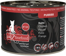 Catz Finefood 6x200g catz finefood Purrrr konzerv nedves macskatáp No. 103 csirke