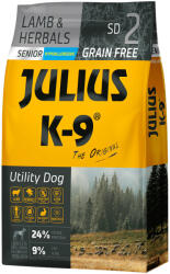 Julius-K9 10kg Senior, JULIUS-K9, Light lamb & rice, száraz kutyatáp