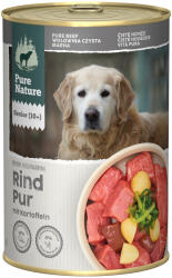  Pure Nature 6x400g Pure Nature Senior marha & csirke nedves kutyatáp
