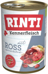 RINTI 12x400g RINTI ínyenceknek gazdaságos csomag nedves kutyatáp - Ló