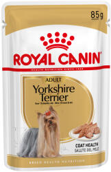 Royal Canin Kiegészítés a száraztáphoz: 24x85g Royal Canin Breed Yorkshire Terrier nedvestáp
