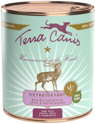 Terra Canis 6x800g Terra Canis Gabonamentes Vad, burgonya, alma & áfonya nedves kutyatáp