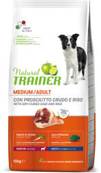 Natural Trainer 12kg Natural Trainer Medium Adult Prosciutto Crudo száraz kutyatáp