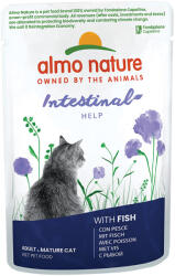 Almo Nature 12x70g Almo Nature Functional Intestinal Help nedves macskatáp-hal