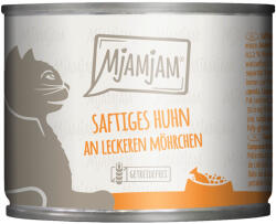  MjAMjAM 6x200g MjAMjAM nedves macskatáp - Szaftos csirke ízletes sárgarépával