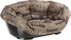 Ferplast Sofà ágybetét Ferplast Siesta Deluxe kutyakosárhoz, City, H 85 x Sz 62 x M 28, 5 cm