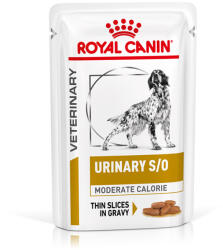 Royal Canin Veterinary Diet 24x100g Royal Canin Veterinary Diet Canine Urinary S/O Moderate Calories nedves kutyatáp