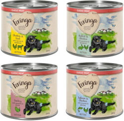 Feringa Feringa Kitten Classic Meat gazdaságos csomag 24 x 200 g Vegyes csomag 3 változattal